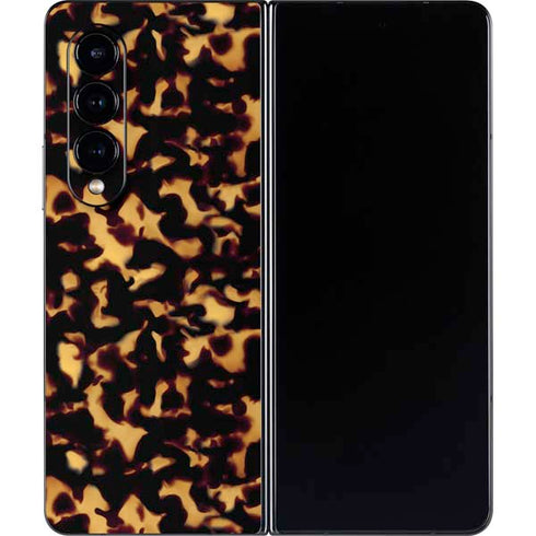 Tortoise Shell Galaxy Z Fold4 5G Skin